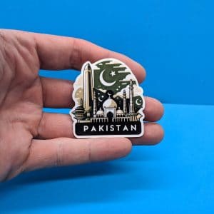 Pakistan Travel Sticker // Decal for suitcase, laptop, car or water bottle, luggage tag, travel gift