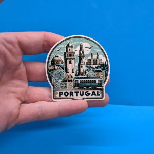 Portugal Travel Sticker // Decal for suitcase, laptop, car or water bottle, luggage tag, travel gift