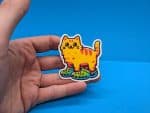 Crocs Cat Sticker // Funny Cat Sticker / Vinyl Sticker / Journaling / Scrapbooking / Hydroflask Sticker / Cat / Cute Cat Sticker