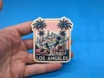 Los Angeles Travel Sticker // LA Decal for suitcase, laptop, car or water bottle, luggage tag, travel gift
