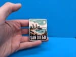San Diego Travel Sticker // Decal for suitcase, laptop, car or water bottle, luggage tag, travel gift