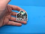 Norway Travel Sticker // Norwegian Decal for suitcase, laptop, car or water bottle, luggage tag, travel gift