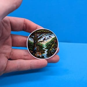 Amazon Rainforest Travel Sticker // Decal for suitcase, laptop, car or water bottle, luggage tag, travel gift