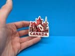 Canada Travel Sticker // Canadian Decal for suitcase, laptop, car or water bottle, luggage tag, travel gift