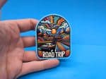 Road Trip Sticker #001 // psychedelic art // Travel Decal Gift for cars, vans, laptops, water bottles